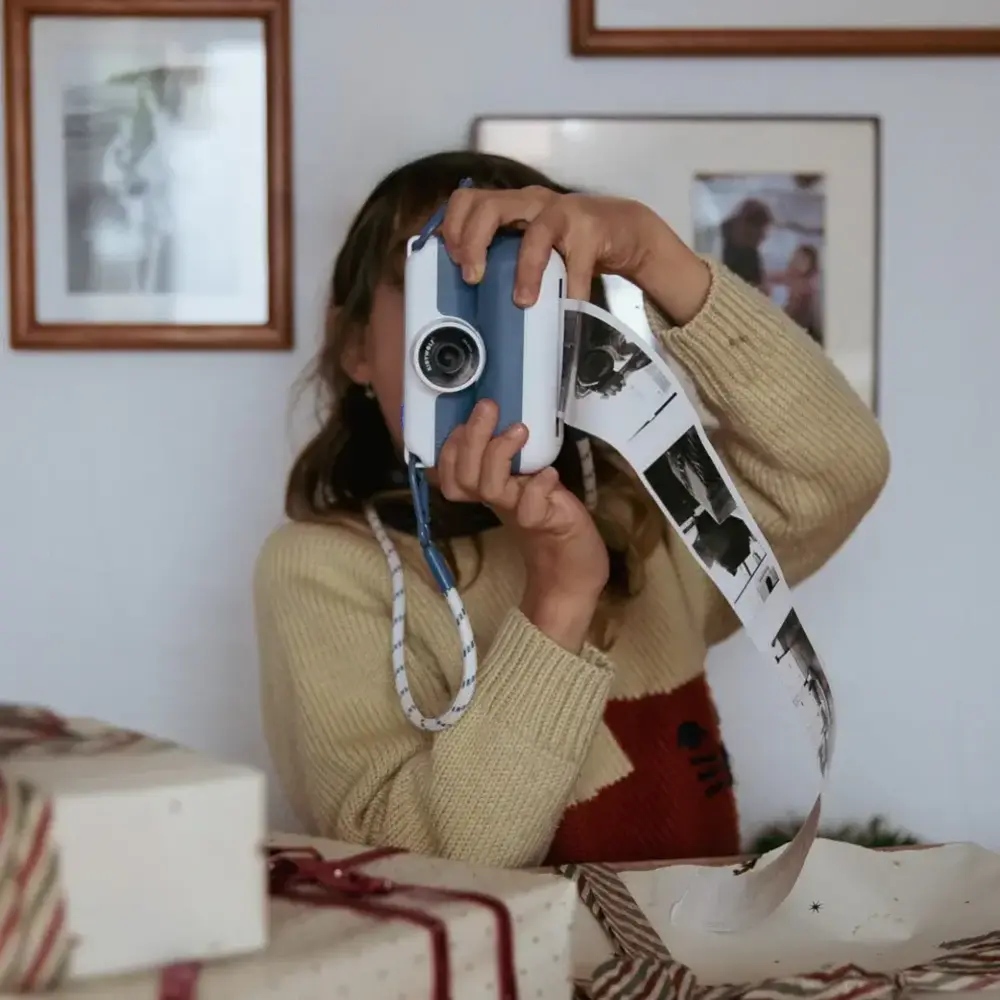 Kidywolf Kidywolf | K-PRINT | Camera met thermische printer | Blauw