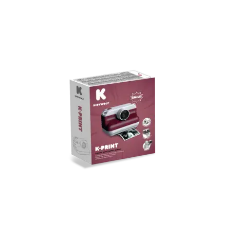 Kidywolf Kidywolf | K-PRINT PRO | Camera met thermische printer | Rood