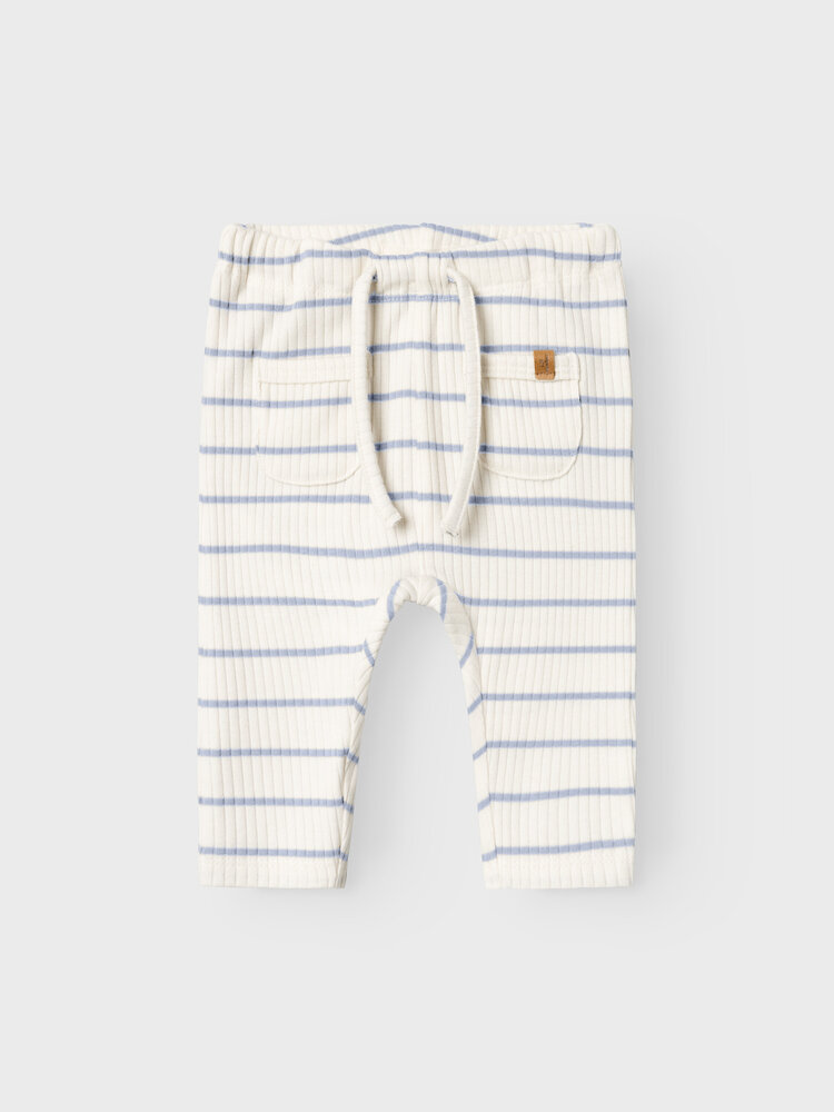 Lil ' Atelier Lil ' Atelier | NBMKAIL REG PANT LIL NOOS | Coconut Milk ZEN BLUE