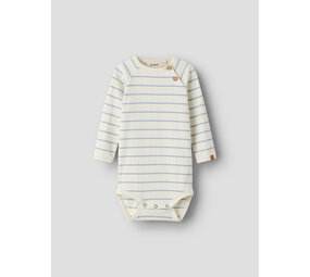 Lil ' Atelier Lil ' Atelier | NBMKAIL LS SLIM BODY LIL NOOS | Coconut Milk ZEN BLUE Lil ' Atelier Lil ' Atelier | NBMKAIL LS SLIM BODY LIL NOOS | Coconut Milk ZEN BLUE