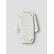 Lil ' Atelier Lil ' Atelier | NBMKAIL LS SLIM BODY LIL NOOS | Coconut Milk ZEN BLUE