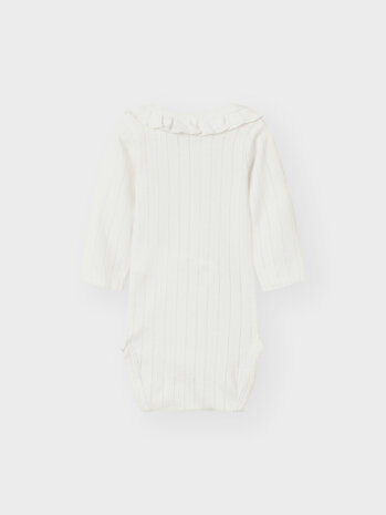 Lil ' Atelier Lil ' Atelier | NBFRACHEL NIS LS SLIM BODY LIL NOOS | Coconut Milk