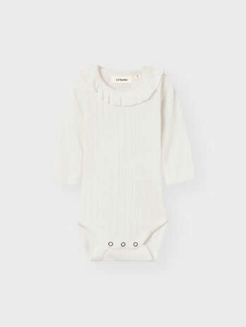 Lil ' Atelier Lil ' Atelier | NBFRACHEL NIS LS SLIM BODY LIL NOOS | Coconut Milk