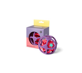 Little L Little L | Set van 2 sensorische ballen | Paars en Groen