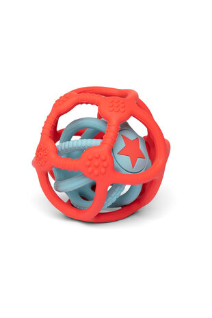 Little L Little L | Set van 2 sensorische ballen | Oranje en Blauw