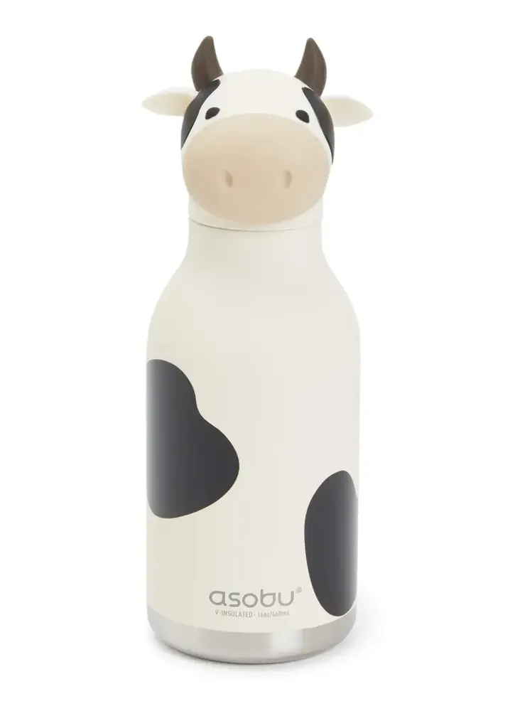 Asobu Asobu| Stainless Steel Water Bottle | Cow