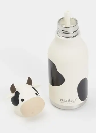 Asobu Asobu| Stainless Steel Water Bottle | Cow