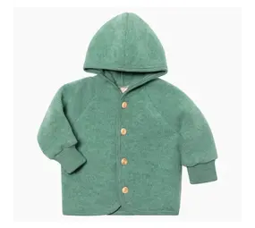 Engel Engel Natur | Wolfleece jas | Jade melange Engel Engel Natur | Wolfleece jas | Jade melange