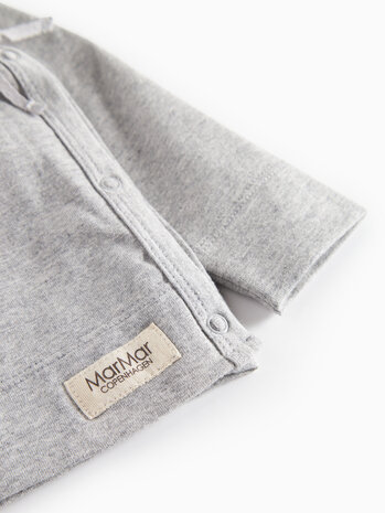 MarMar Copenhagen MarMar Copenhagen | Tut Wrap LS | Modal New Born | Light Grey Melange