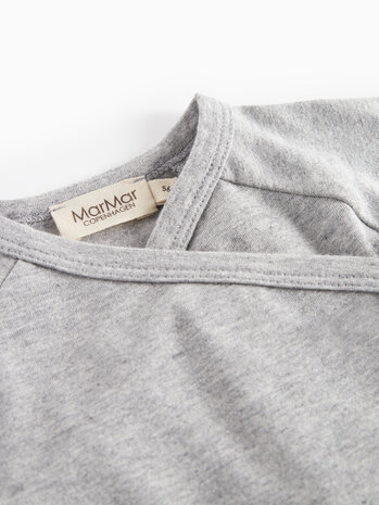 MarMar Copenhagen MarMar Copenhagen | Tut Wrap LS | Modal New Born | Light Grey Melange