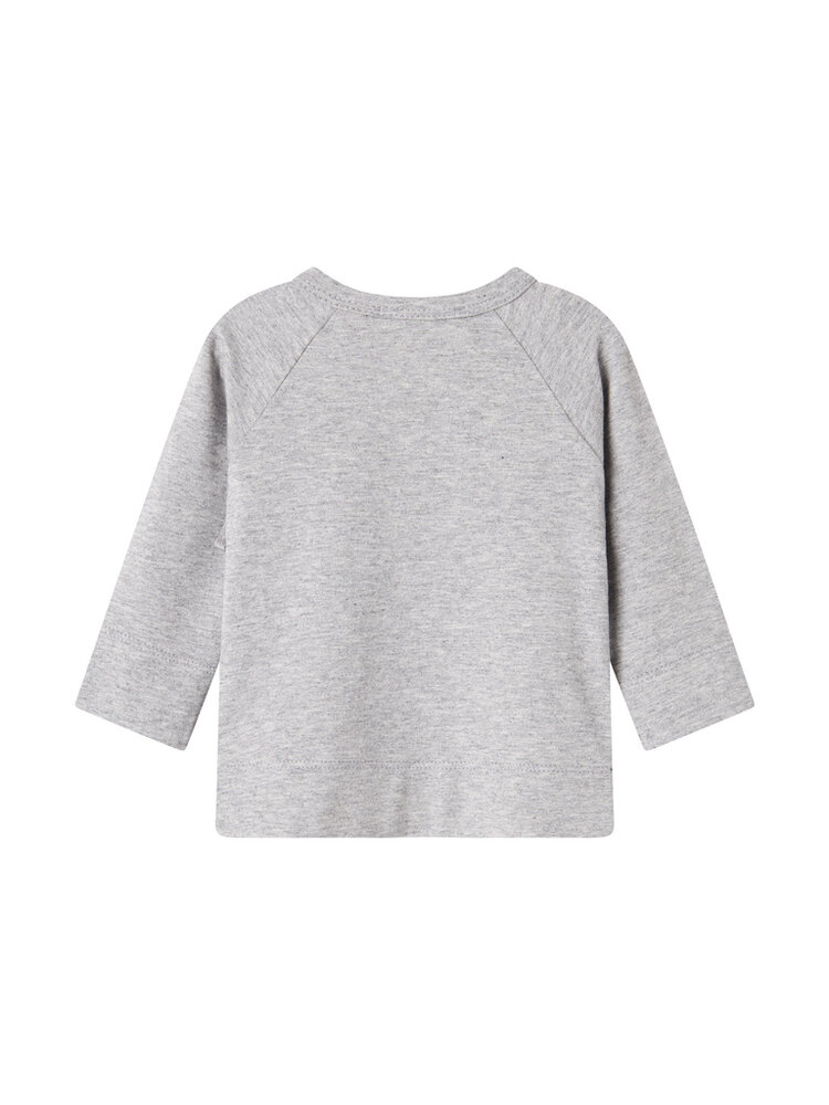 MarMar Copenhagen MarMar Copenhagen | Tut Wrap LS | Modal New Born | Light Grey Melange