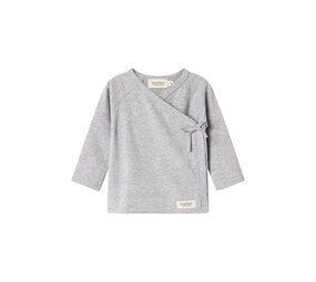 MarMar Copenhagen MarMar Copenhagen | Tut Wrap LS | Modal New Born | Light Grey Melange