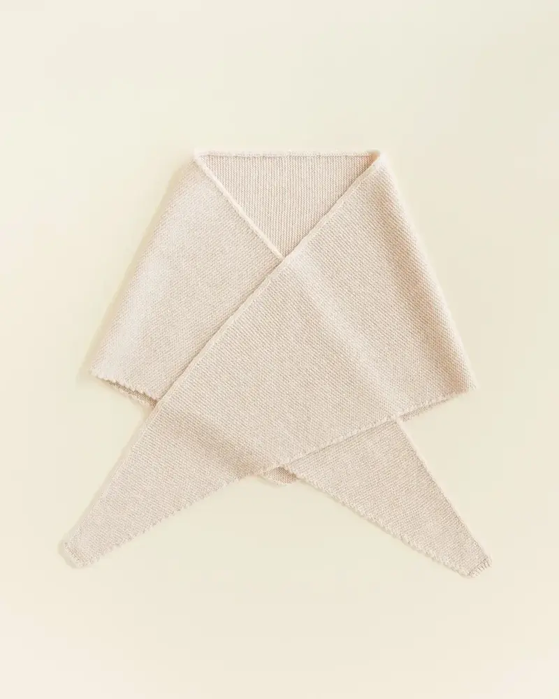 Hvid Hvid | Triangle Scarf Josephina | Cream