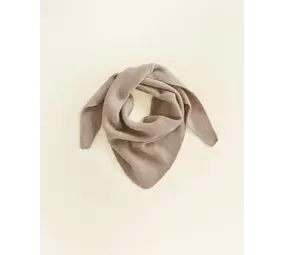 Hvid Hvid | Triangle Scarf Josephina | Sand