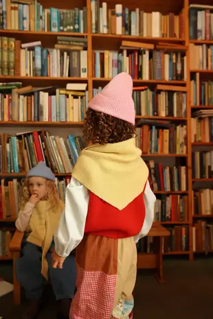 Hvid Hvid | Triangle Scarf Josephina | Light Yellow Hvid Hvid | Triangle Scarf Josephina | Light Yellow