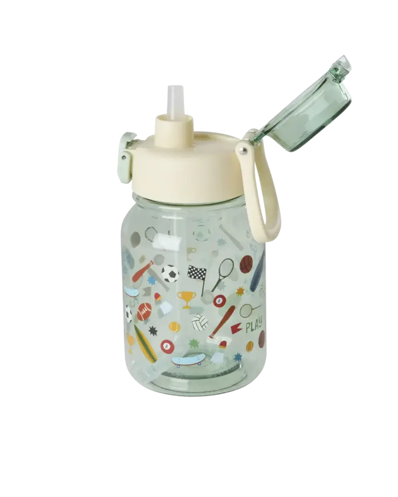 Rice Everyday Magic Rice | Plastic Kids Drinking Bottle | Sports Print | 700 ml