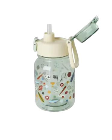 Rice Everyday Magic Rice | Plastic Kids Drinking Bottle | Sports Print | 700 ml