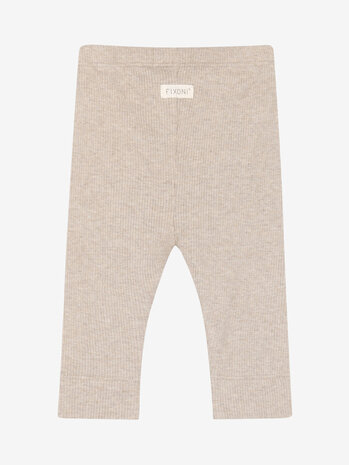 Fixoni Fixoni | Leggings Melange Rib | Pure Cashmere Melange