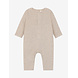 Fixoni Fixoni | Rompers LS Melange Rib | Pure Cashmere Melange