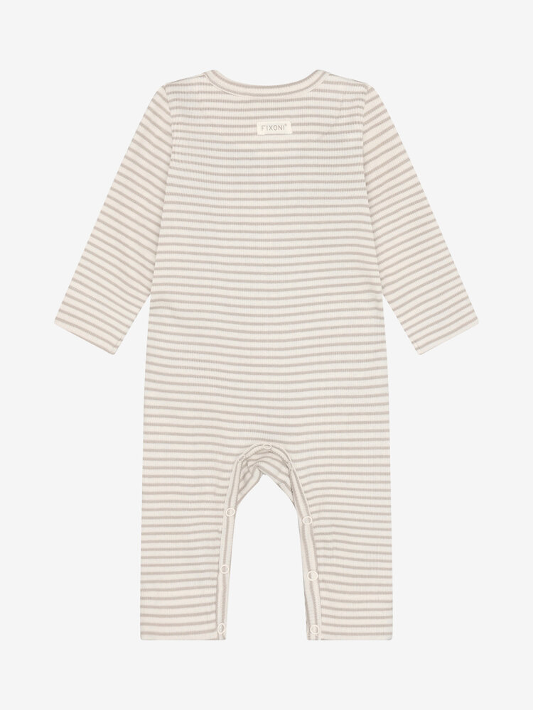 Fixoni Fixoni | Romper LS Rib | Pure Cashmere