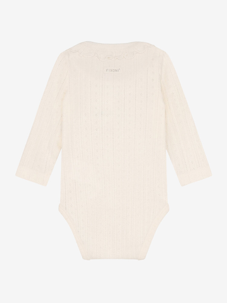Fixoni Fixoni | Body LS Pointelle | Eggnog