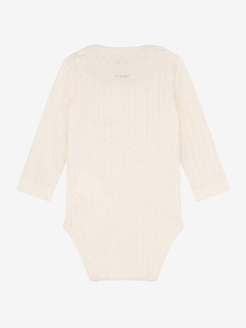 Fixoni Fixoni | Body LS Pointelle | Eggnog