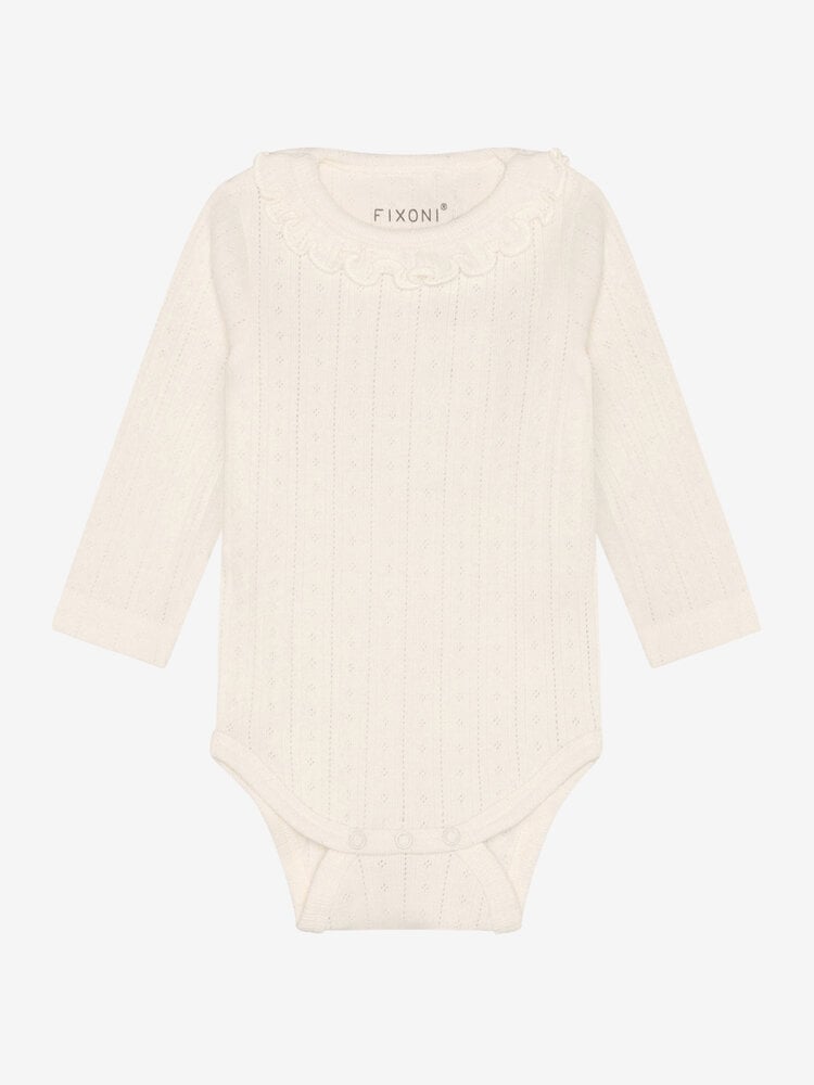Fixoni Fixoni | Body LS Pointelle | Eggnog