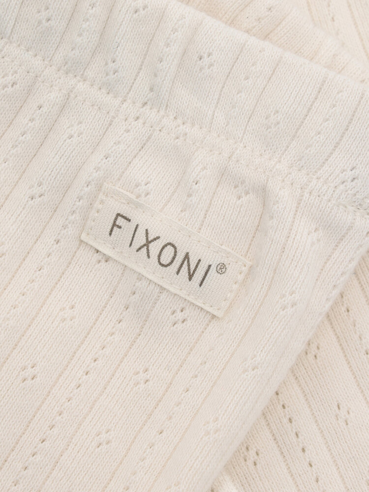 Fixoni Fixoni | Leggings Pointelle | Eggnog
