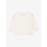 Fixoni Fixoni | Wrap T-shirt LS Rib  | Gardenia