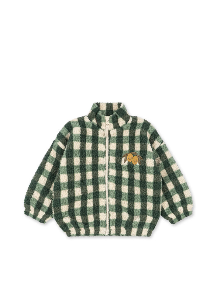 Konges Sløjd Konges Sløjd | Jody Teddy Jacket Grs | Green Check
