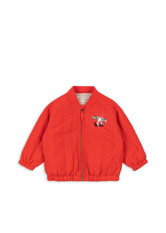 Konges Sløjd Konges Sløjd | Juno Sequin Bomber Jacket | Fiery Red