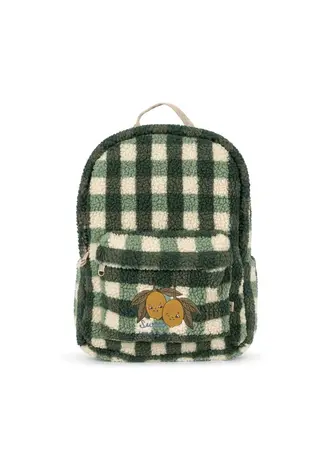 Konges Sløjd Konges Sløjd | Jody Teddy Backpack Grs | Green Check