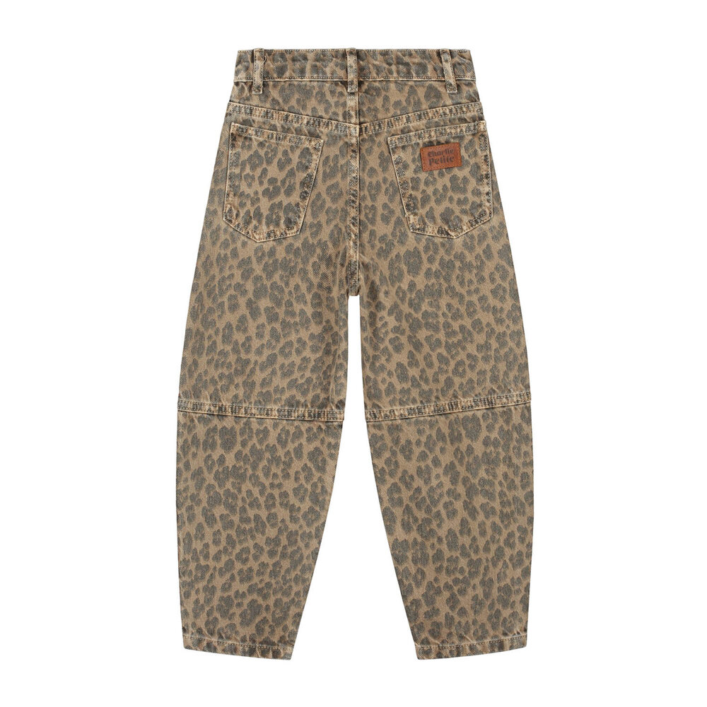 Charlie Petite Charlie Petite | Lou Balloon Jeans | Tiger Print