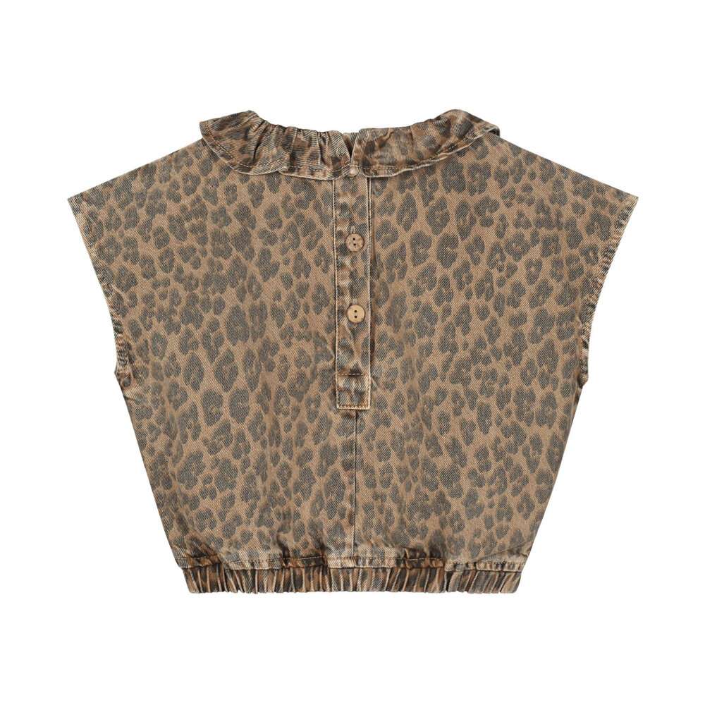 Charlie Petite Charlie Petite | Paige Top | Tiger Print