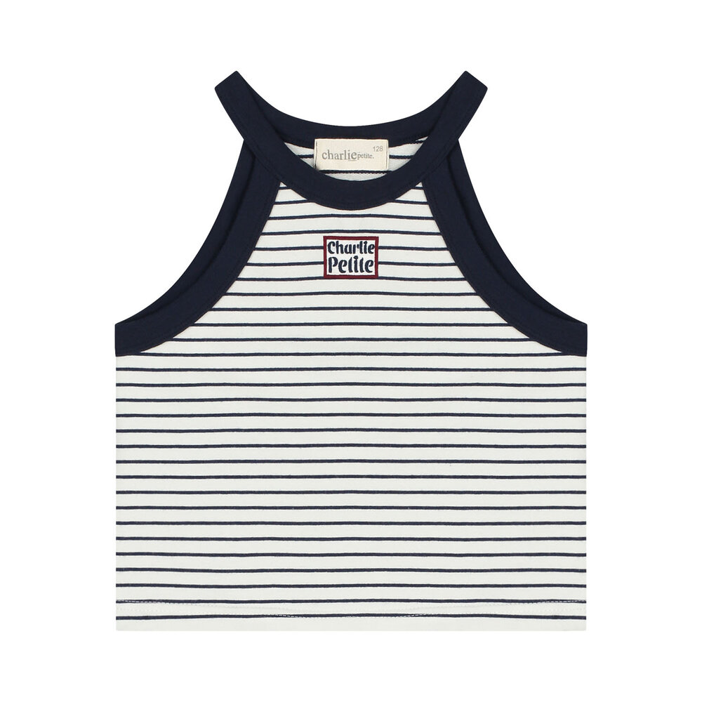 Charlie Petite Charlie Petite | Naylee Singlet | Navy