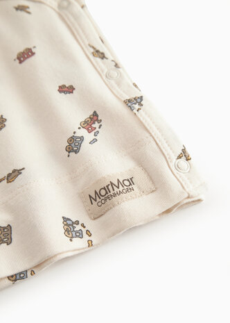 MarMar Copenhagen MarMar Copenhagen | Tuti Wrap LS | Modal Smooth Print | Trains