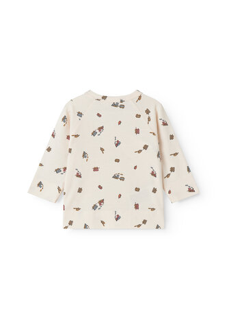 MarMar Copenhagen MarMar Copenhagen | Tuti Wrap LS | Modal Smooth Print | Trains