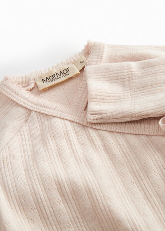 MarMar Copenhagen MarMar Copenhagen | Tut Wrap LS | Modal Pointelle | Misty Pink