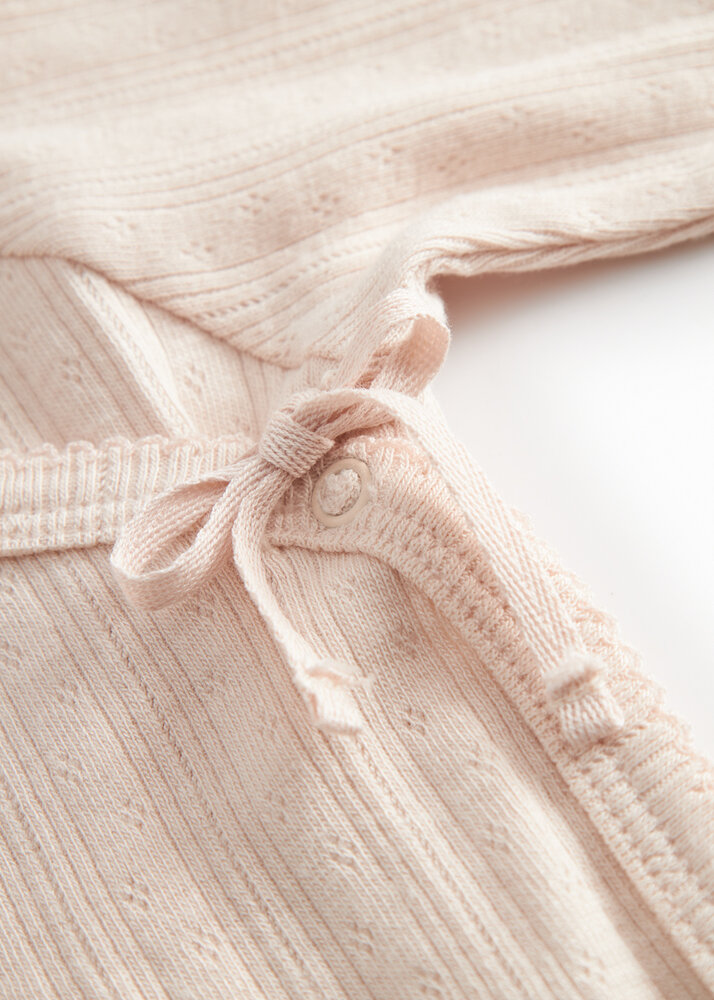 MarMar Copenhagen MarMar Copenhagen | Tut Wrap LS | Modal Pointelle | Misty Pink