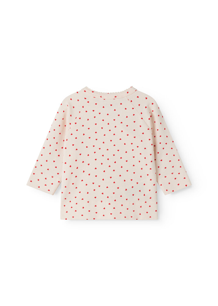 MarMar Copenhagen MarMar Copenhagen | Tut Wrap LS | Modal Smooth Print | Happy Hearts