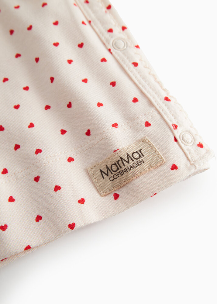 MarMar Copenhagen MarMar Copenhagen | Tut Wrap LS | Modal Smooth Print | Happy Hearts