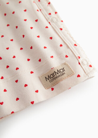 MarMar Copenhagen MarMar Copenhagen | Tut Wrap LS | Modal Smooth Print | Happy Hearts