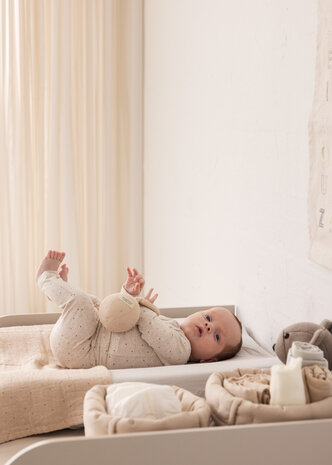 MarMar Copenhagen MarMar Copenhagen | Piva | Modal Smooth Print | Beige Mel Dot