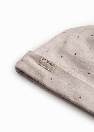 MarMar Copenhagen MarMar Copenhagen | Aiki | Modal Smooth Print | Beige Mel Dot