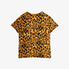 Mini Rodini Mini Rodini | Basic Leopard Ss Tee | Beige