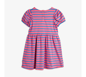 Mini Rodini Mini Rodini | Stripe Yd Ss Dress | Pink