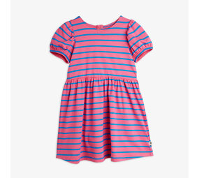 Mini Rodini Mini Rodini | Stripe Yd Ss Dress | Pink