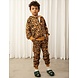Mini Rodini Mini Rodini | Basic Leopard Sweatpants | Beige