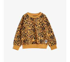 Mini Rodini Mini Rodini | Basic Leopard Sweatshirt | Beige