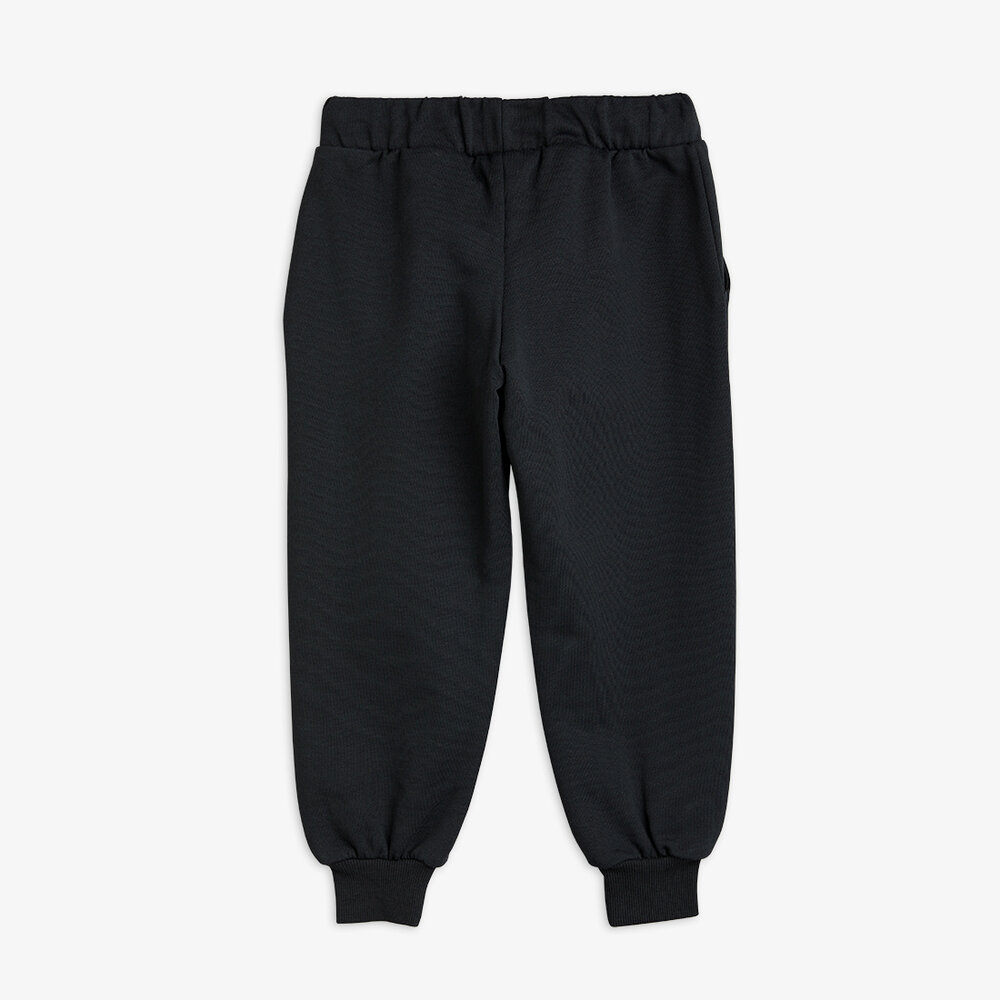 Mini Rodini Mini Rodini | Basic Solid Sweatpants | Black